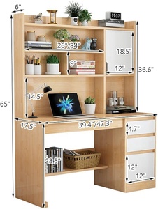 Small Top Mdf <strong>Computer</strong> Desk <strong>Keyboard</strong> Drawer Office Modern Study Table Desk <strong>Computer</strong> Writing Assembly Instructions Multi <strong>Function</strong> - Product Image 2