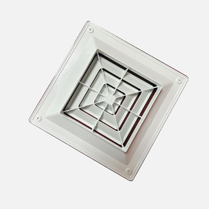 320*320*50mm PVC Entlüftung mit quadratischer Decke Diffusor Klimaanlage Diffusor - Product Image 2