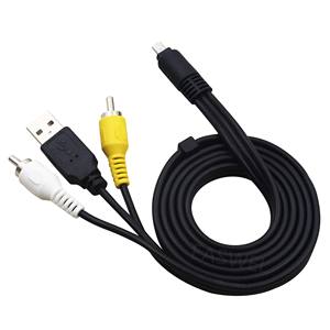 USB şarj aleti TV kablosu kamera için yeni New 1 DSC-W810 veri AV DSC-W830 kordon kurşun - Product Image 4