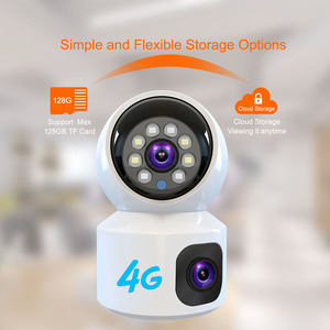 V380 Pro kapalı çift Lens 4G SQ001-G IP kamera Ptz kamera ile iki yönlü sesli interkom ağ kamerası - Product Image 2