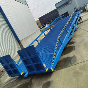 12 Tonnen Fracht logistik Lade-und Entlade plattform Mobile Hydraulische Boarding Bridge Mobile Entlade plattform - Product Image 3