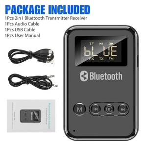 Receptor y transmisor USB A2DP AUX, adaptador inalámbrico con Bluetooth 5,0, conector RCA de 3,5mm, compatible con tarjeta TF, salidas FM para TV, PC y coche - Product Image 2