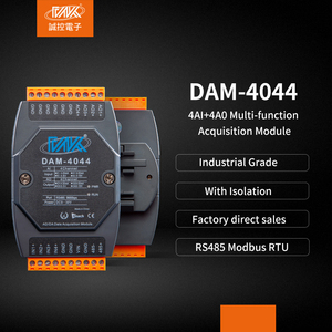 DAM-4044 Módulo de entrada analógica y salida analógica de 4 canales 4-20ma a 485 Modbus RTU DAC Salida de entrada analógica (IO) - Product Image 3