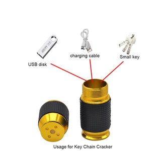 พวงกุญแจสำหรับสต็อก USB Type C สายข้อมูล USB แฟลชดิสก์ USB และผลิตภัณฑ์โลหะอื่นๆที่คมชัดขนาดเล็ก - Product Image 2