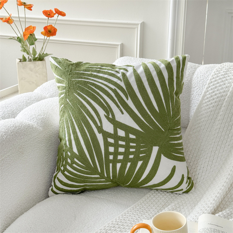 Amazon jungle leaf embroidery 4545
