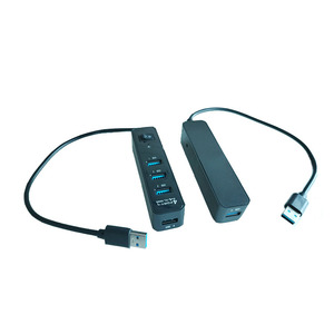 ฮับ3.0 USB ฮับรับส่งข้อมูลสูงฮับ4 in 1พร้อมไฟ LED บรรจุภัณฑ์เฉพาะสาย USB - Product Image 4