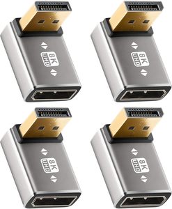 8K para HDMI 2,1 convertidor de ángulo recto enchufe 90 270 grados hembra a hembra Micro Mini para adaptador de extensión HDMI 8K - Product Image 5