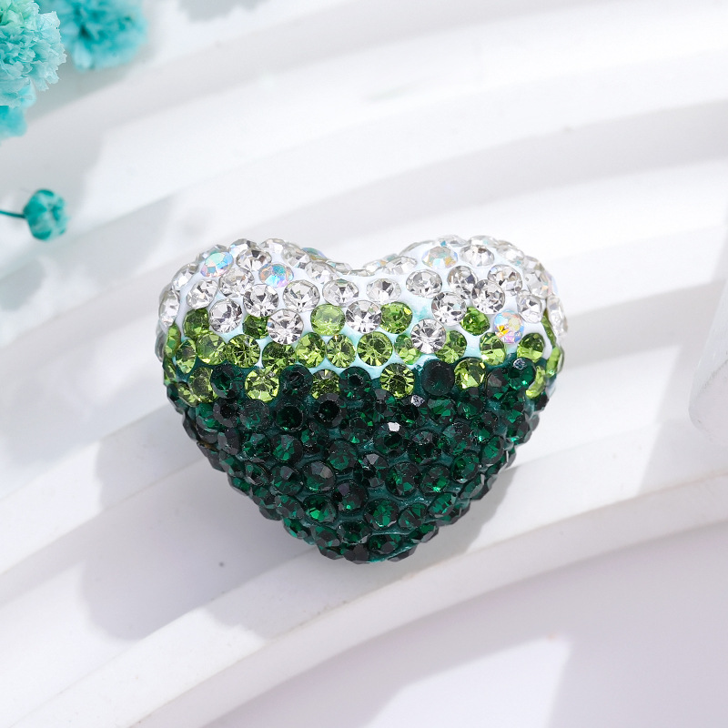 6 AB color gradient green