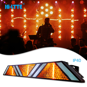 HiLtte IP40 Golden <strong>LED</strong> matrix Triangle Stage Event Light Retro Lights Dj Disco Light - Product Image 1
