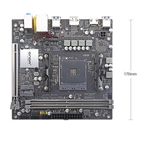 Original Motherboard On-da B550SD4-ITX Gaming Motherboard for Pc with Double Memory Channel &amp; Integrated-need CPU