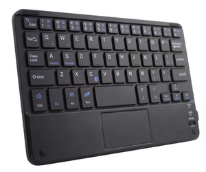 Teclado Bt con batería recargable incorporada, negro - Product Image 1