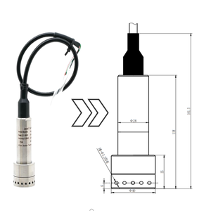 Transmisor antisedimento Rs485 Sensor de nivel de agua con núcleo de silicio difuso - Product Image 4