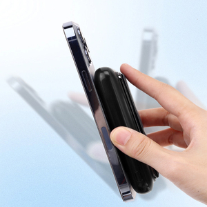 22.5W Fast Charging Wireless Power Bank Digital Display High Capacity Magnetic Bracket <strong>Type</strong>-C <strong>Input</strong> Interface for Mobile <strong>Devices</strong> - Product Image 4