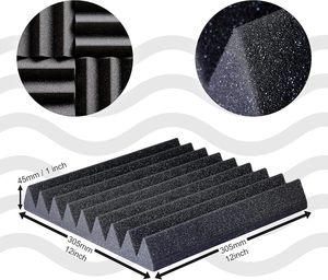 Jtl Acoustic Bọt Tấm Gạch Nêm Cách Âm Bọt Tiếng Ồn Hủy Bỏ Bọt Cho Studio Ghi Âm Nhà Studio Văn Phòng - Product Image 5