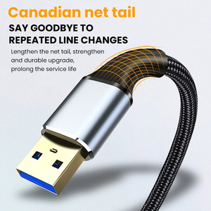 สายข้อมูล3.0 USB แบบกำหนดเอง am ถึง AF สายต่อขยายสำหรับแฟลชไดรฟ์คอมพิวเตอร์ - Product Image 5