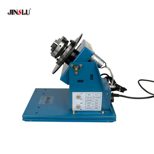 JINSLU旋转焊接定位器10KG 0-90 BY-10旋转焊机旋转机自动电机带卡盘转台 - Product Image 3