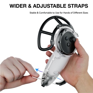 For <strong>Quest</strong> 3/<strong>Quest</strong> 3S Cover Controller Grip Extended Silicone VR Grip Cover Protector with Battery Opening for Meta <strong>Quest</strong> 3 - Product Image 5