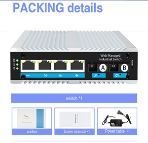 Interruttore Ethernet L2WEB a 6 porte di grado industriale per transito su rotaia singolo modalità di gestione a fibra singola con funzione SNMP - Product Image 6
