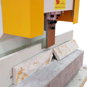 Hualong Machinery HLSY-S74 Decorative Culture Cladding Stone Brick Making Cutting <strong>Marble</strong> Split Face Stone Wall Panel Machine - Product Image 4