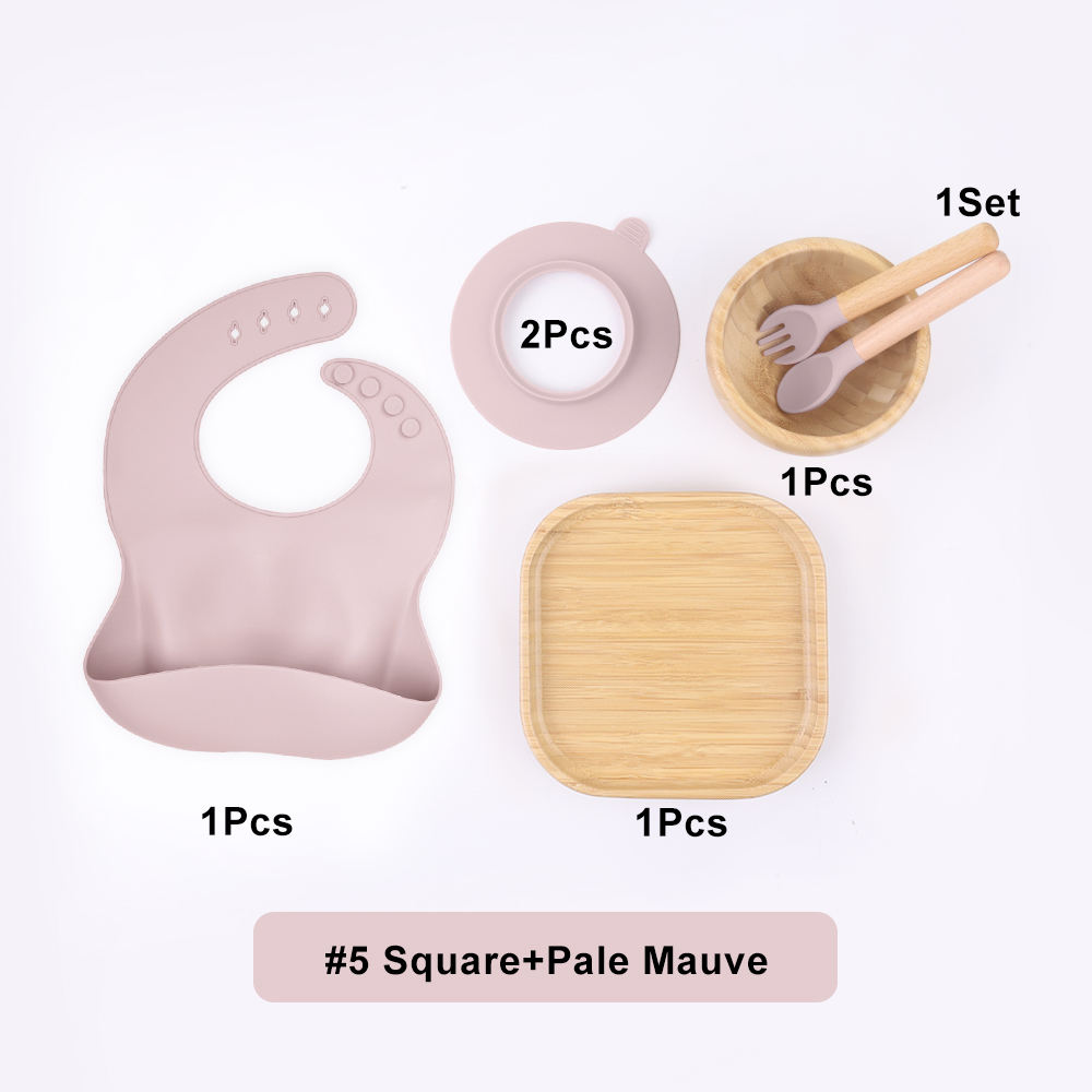 #5 Cuadrado + Malva Pálida