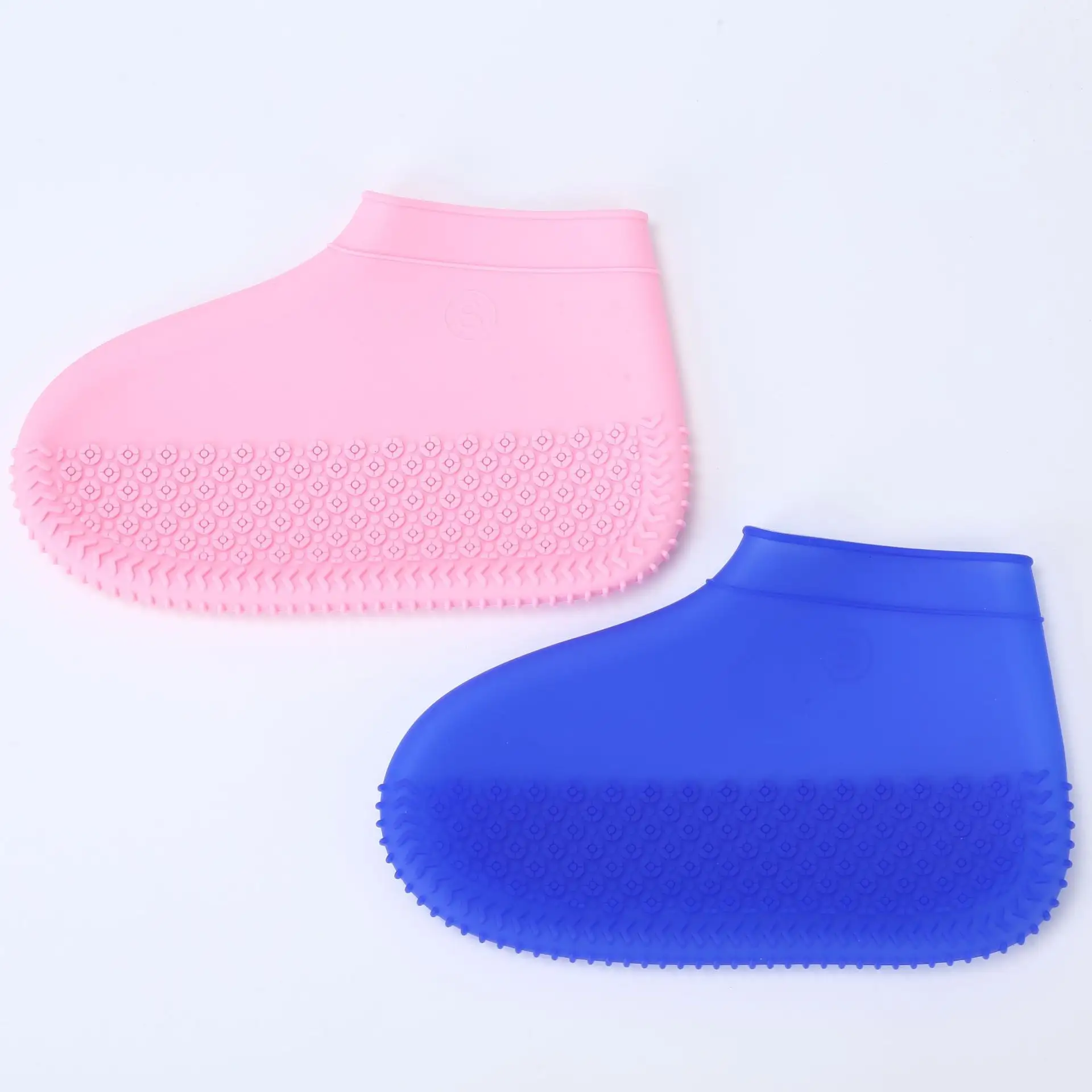 Zapatos de silicona antideslizantes impermeables personalizados, cubierta protectora para zapatos de lluvia, cubiertas de silicona para zapatos