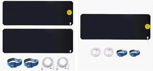 25*68cm Grounding Mats for Healthy Earth Energy With Grounding Wrist Band Strap and Straight Cords Conductive Earthing Foot Mat - Product Image 2