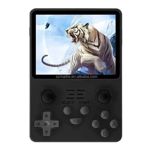 Cheap Classic RGB20S Purple Video Gaming Machine for PSP Games 3.5Inches RK3326 Chips Open Source Linux System R36S Game <strong>Console</strong>