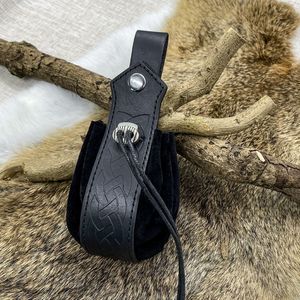 Medieval Viking Cross-Border Multi-Platform Venta caliente Hang Belt Monedero Retro Bag Cosplay Accesorios para disfraces de Halloween