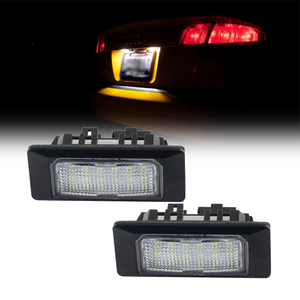 2x LED numarası plaka işık için A4 A5 A6 Q5 RS5 Golf6 J.etta Passat Touran Touareg SEAT SKODA Fabia Oktavia Superb Yeti - Product Image 2