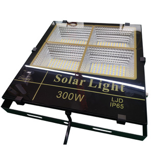 60W 100W 200W 300W năng lượng mặt trời lũ ánh sáng sân ánh sáng hệ thống dây điện miễn phí năng lượng mặt trời tự động sạc Đèn Ngoài Trời - Product Image 3