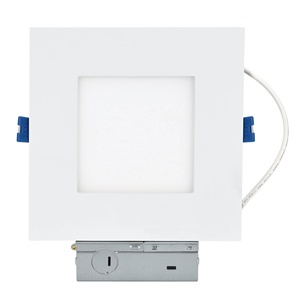 <strong>4</strong>-Inch 9-<strong>Watts</strong> 5CCT <strong>LED</strong> Square Flat Panel Ceiling Downlight 810LM Potlight with Round Cutout Panel Lights - Product Image 2