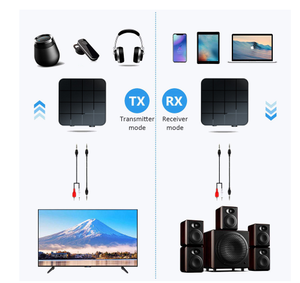 KN321 5.0 Audio Receiver Transmitter <strong>AUX</strong> <strong>RCA</strong> 3.5MM 3.5 Jack USB Music Stereo Wireless Adapters Dongle for Car TV PC Speaker - Product Image 3