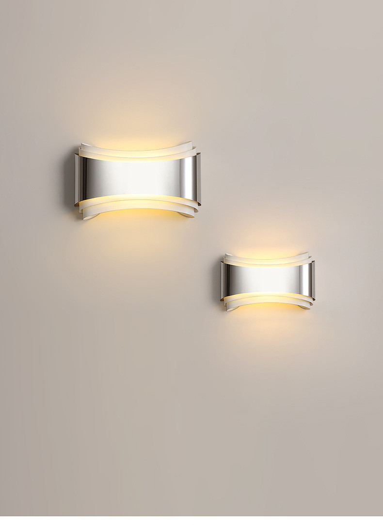 Bedroom lamp modern simple wall lamp cafe bar leisure lounge Hotel bedside special-shaped led iron wall Hotel Wall Lamp Modern