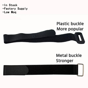 Marco de cincha de gancho y bucle reutilizable, cinta de sujeción, envolturas de cables, correas, bridas para cables, correa de muñeca ajustable con gancho y bucle - Product Image 3
