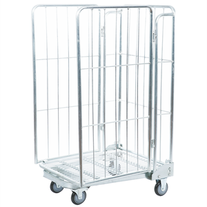 凯佳中型移动物料搬运运输超市物流卷笼手推车卷筒容器 - Product Image 6