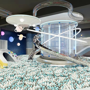 Augustina presentato popolare spazio a tema parco divertimenti commerciale per bambini giocattoli CE certificata spugna legno PVC materiale - Product Image 1