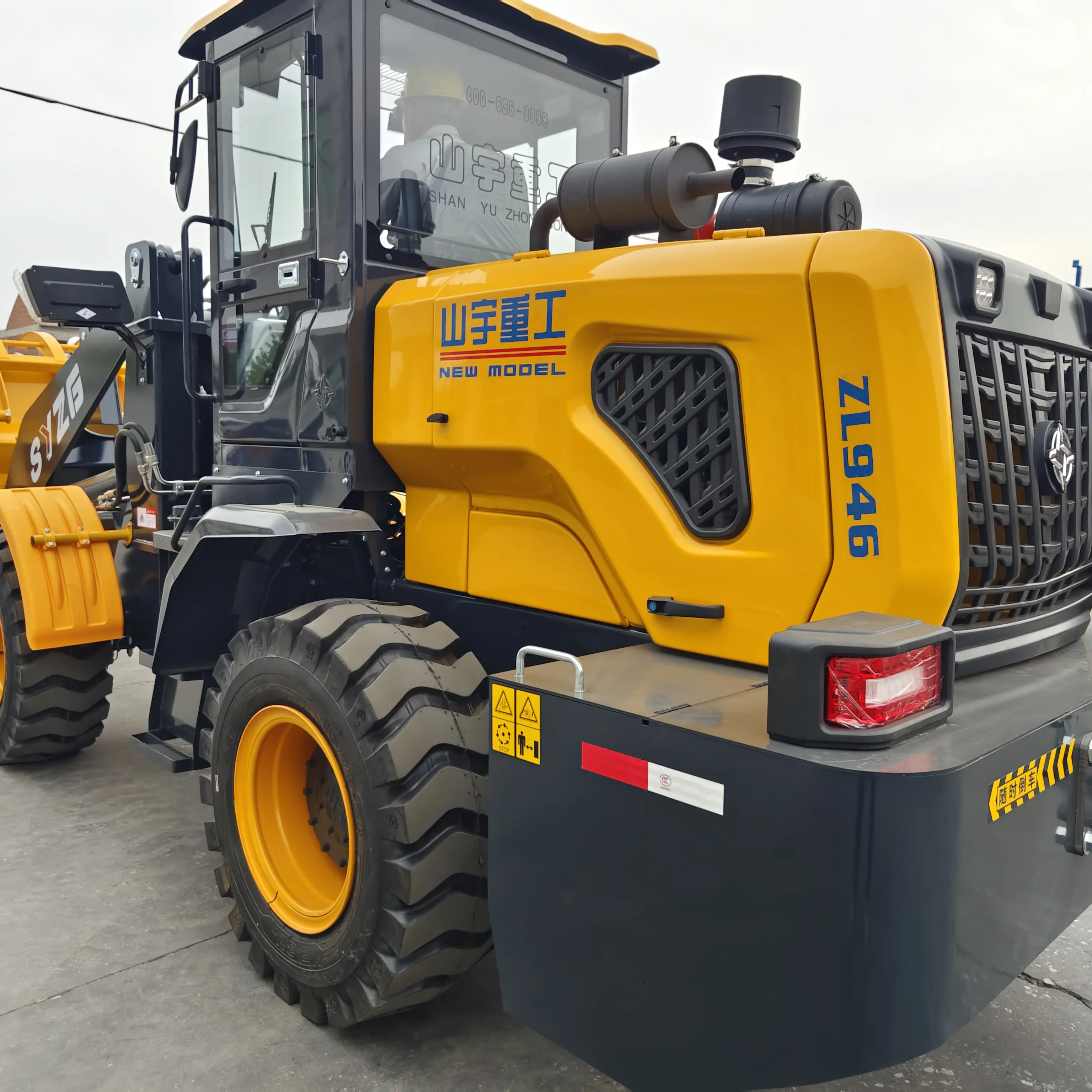 SHANYU ZL-946 Engineering Construction Machinery 2.5 Tons Wheel Loader Colombia UNIQUE