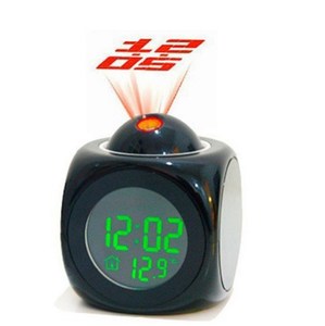 Digitaler Wecker mit Projektion Multifunktion aler LED-Tisch wecker Wecker mit Thermometer - Product Image 2