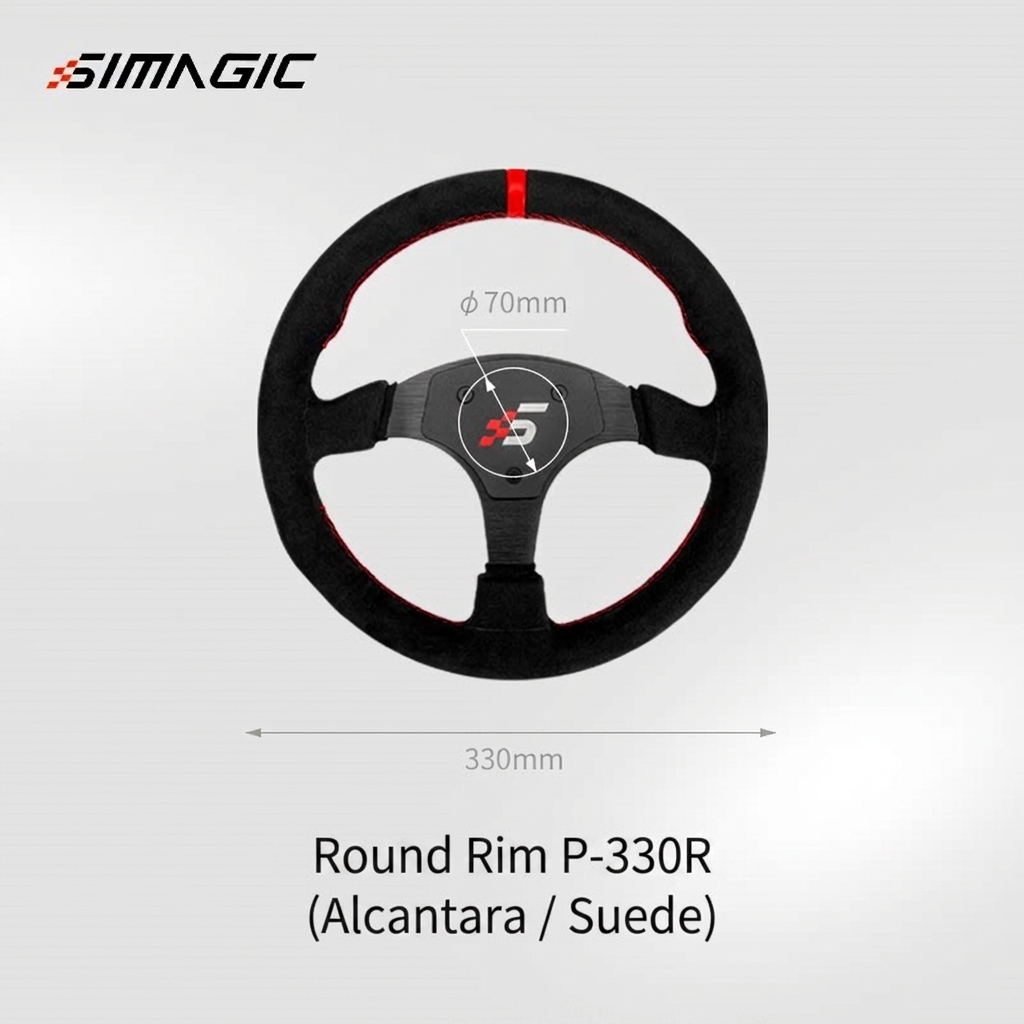 P-330r 330mm suede disc body -- black