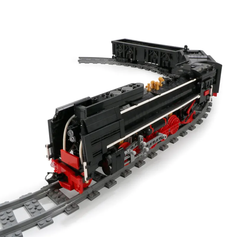 Mold King 12001 World Rainway รถไฟของเล่นสมอง2021เด็ก Legoi รถชุดประกอบอาคารบล็อกของเล่นเด็กของขวัญการศึกษา