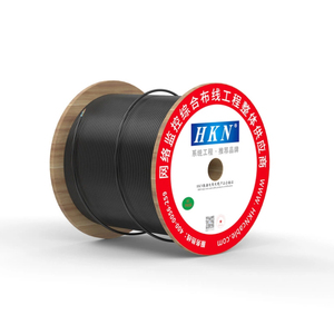 HKN户外SFTP 1000Mbps聚氯乙烯护套RJ59 5e类纯铜UTP数据局域网电缆305m，用于网络闭路电视摄像机和NVR - Product Image 1