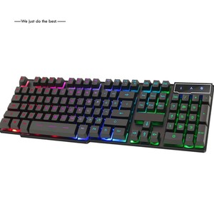 Teclado de ordenador de colores RGB, novedad de 2020, Teclado mecánico para juegos
