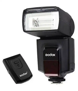 Godox TT520 II闪光灯TT520II内置433兆赫无线信号 + 佳能尼康相机闪光灯闪光触发器 - Product Image 1