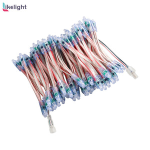 Wasserdichtes IP68 Voll farbiges DC5V Ucs1903 Werbung Ws2811 Ws2812b Smart Led Point Pixel Modul 12mm RGB LED Lichterketten - Product Image 1