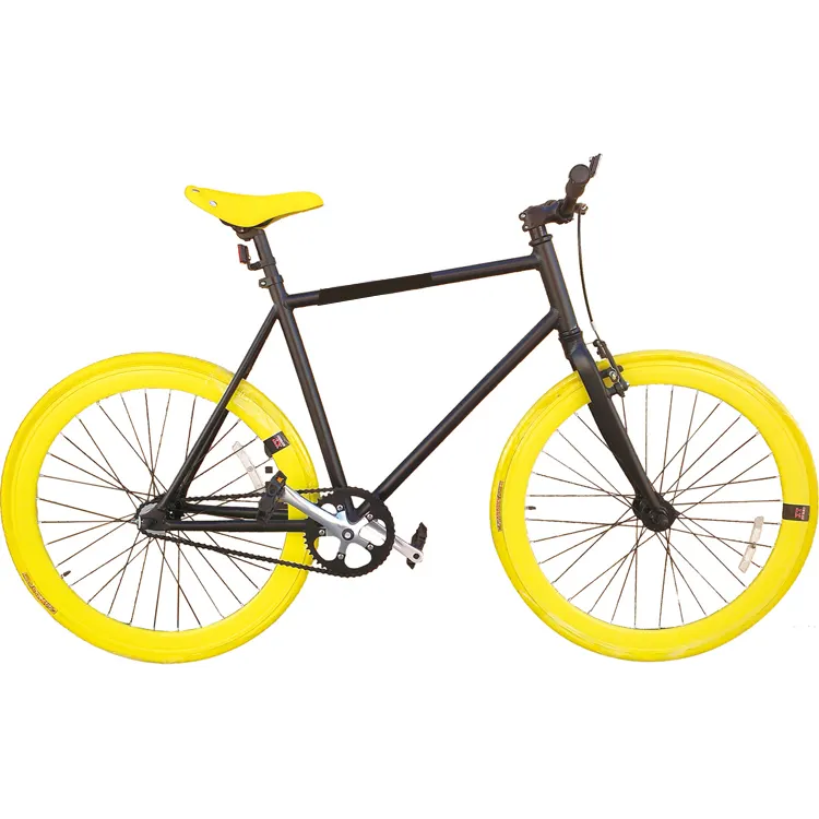 จักรยาน Fixie ราคาถูกขนาด52ล้ออัลลอยจักรยานเกียร์เดียวสำหรับขาย