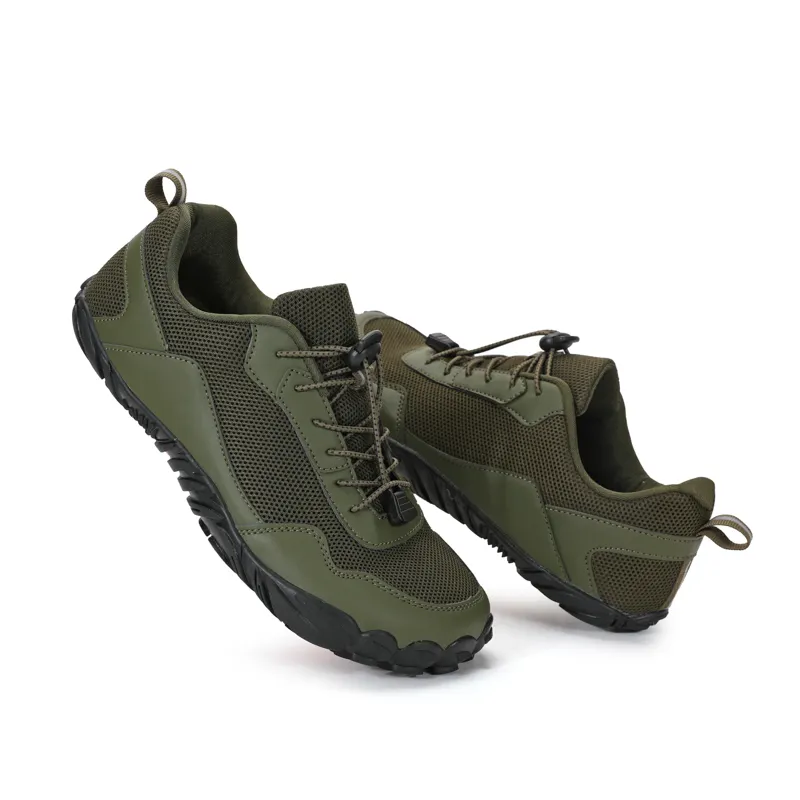 Zapatos de camuflaje para hombre, ligeros, impermeables, antideslizantes, duraderos, transpirables, para caza al aire libre, para senderismo, escalada, trabajo