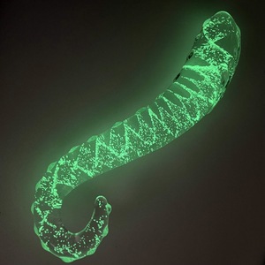 Hippocampus geformte <span class=keywords><strong>Pyrex</strong></span> Glas <span class=keywords><strong>Dildo</strong></span> Kristall Anal Perlen Plug mit Anal Zauberstab Beleuchtung Glas Sexspielzeug für Frauen Masturbation - Product Image 1