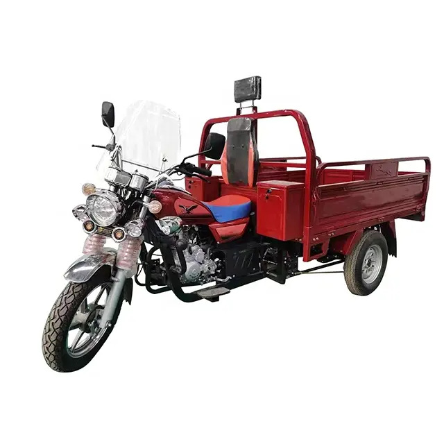 2024 nouveau modèle moteur Trike trois roues Tricycle essence Tricycle moto Cargo chargeur 3 roues camion eau Cool Tricycle non