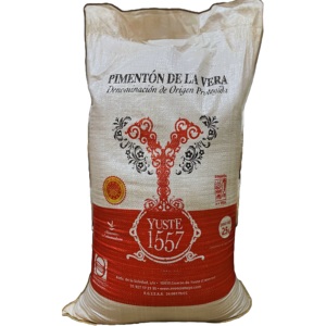 Yuste 1557 Dop hun khói Túi Ớt bột cay 25kg - Product Image 1