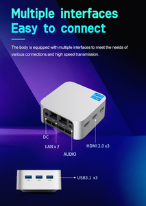 <strong>2025</strong> High-Performance Popular DDR4 3200MHz WIFI5 Win11Pro 8+512GB Mini <strong>PC</strong> for Gaming